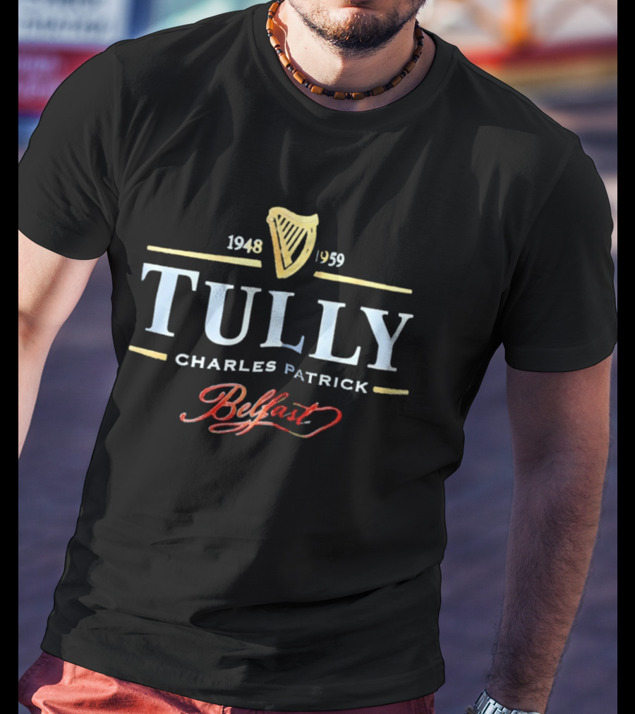Tully Charles Patrick Belfast 1948 1959 Harp T-Shirt