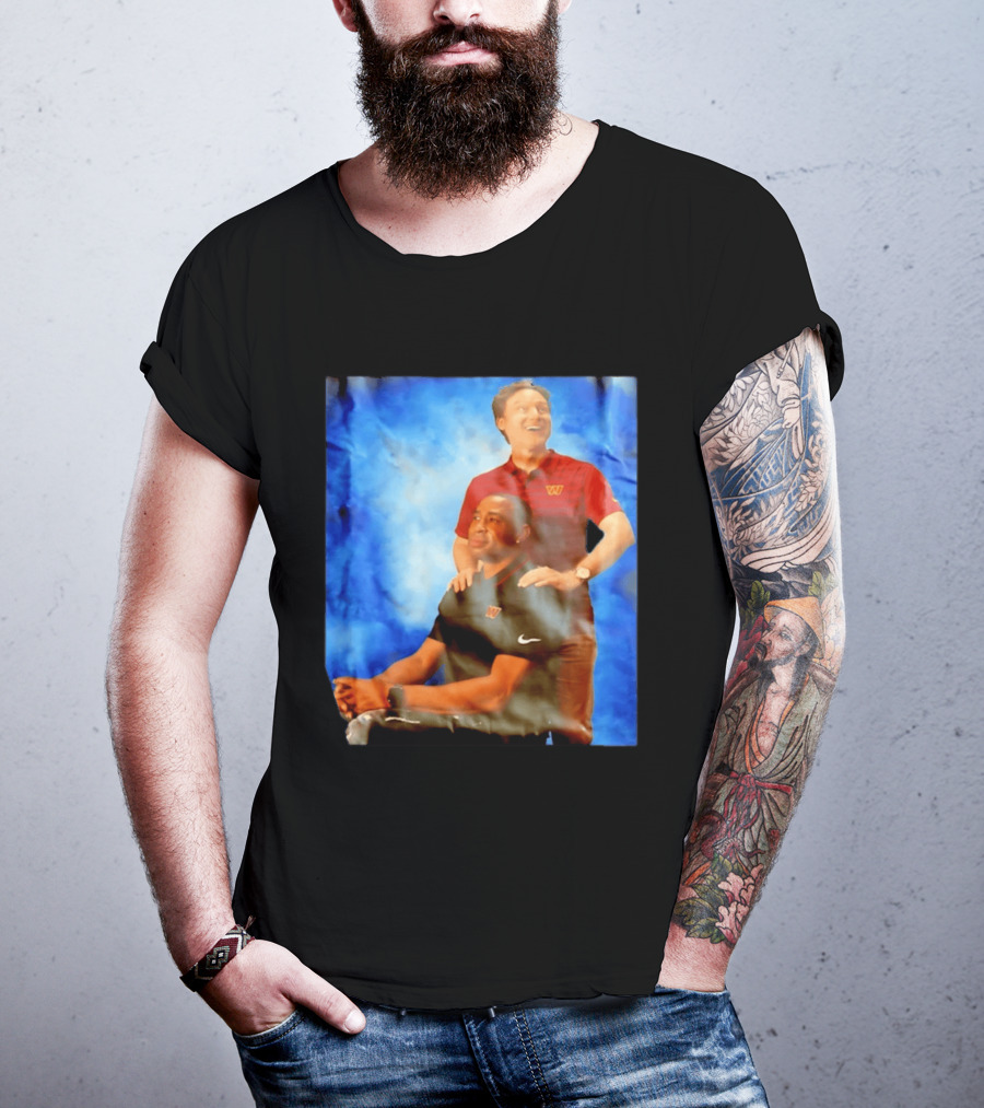 Washington Commanders Michael Jenkins Fred Smoot Nike Step Brothers Pose T-Shirt