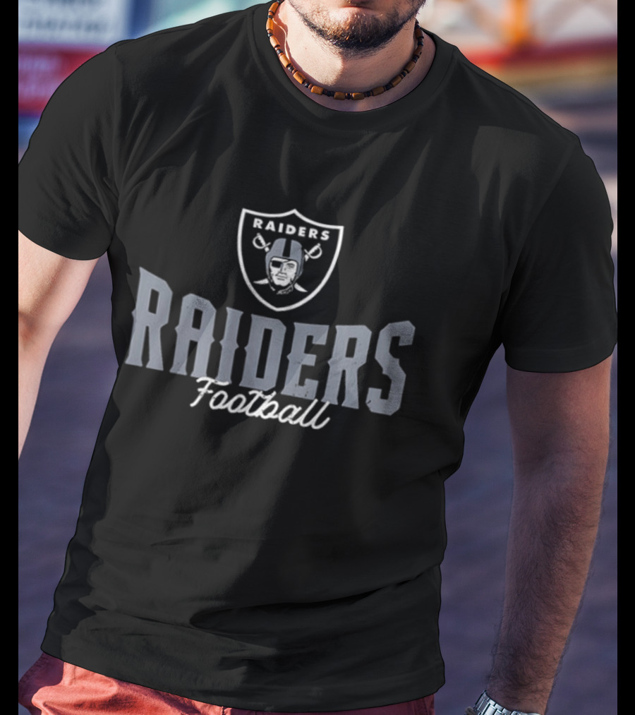 Las Vegas Raiders Football 1968 AFC West Raiders Football T-Shirt