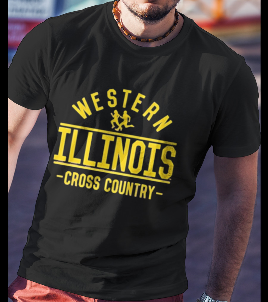 Western Illinois Cross Country Running Team Sports T-Shirt