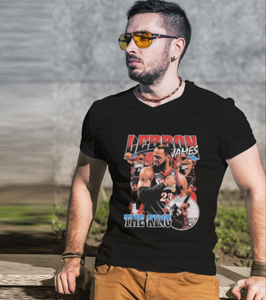LeBron James The King Sixers 23 Basketball Champion T-Shirt
