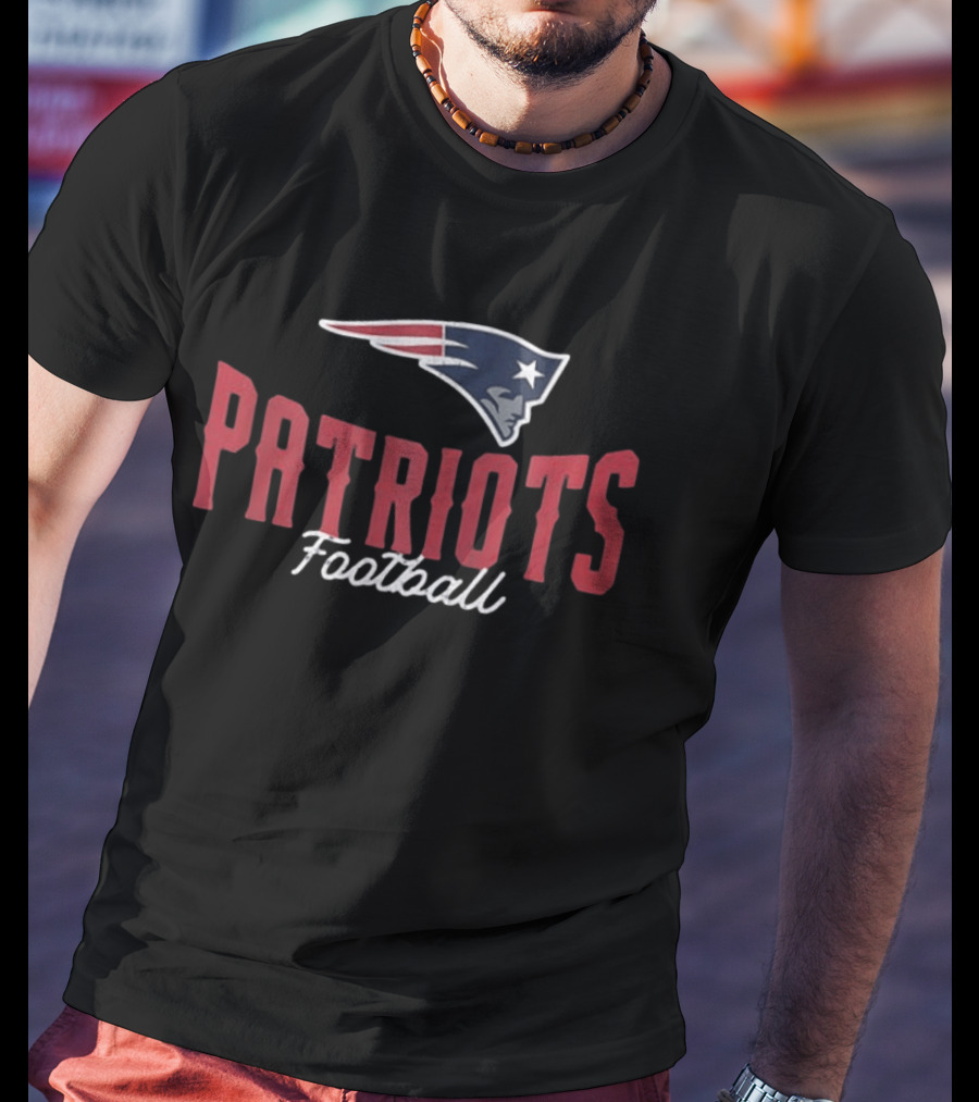 Patriots Football New England 1960 AFC East Two Sided T-Shirt