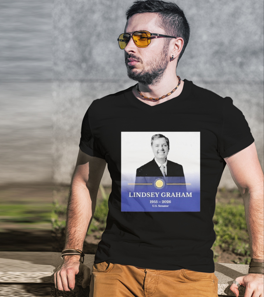 Lindsey Graham 1955 2026 U.S. Senator T-Shirt