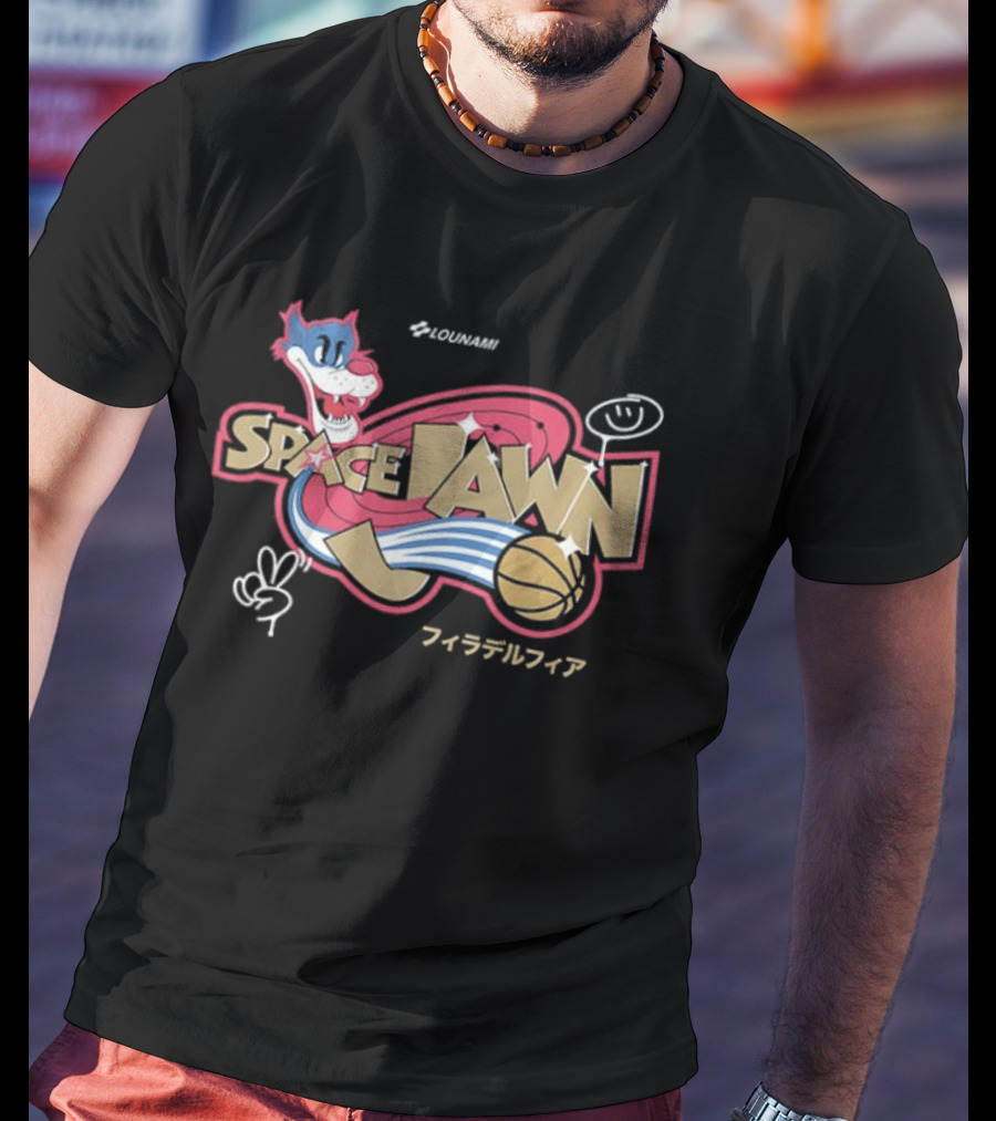 Space Dawn King James 23 Philadelphia 76ers Sylvester T-Shirt