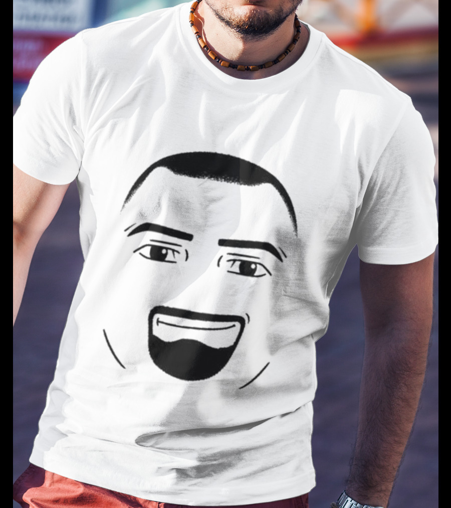 Aldoswag Roblaldo Smiling Face Drawing T-Shirt