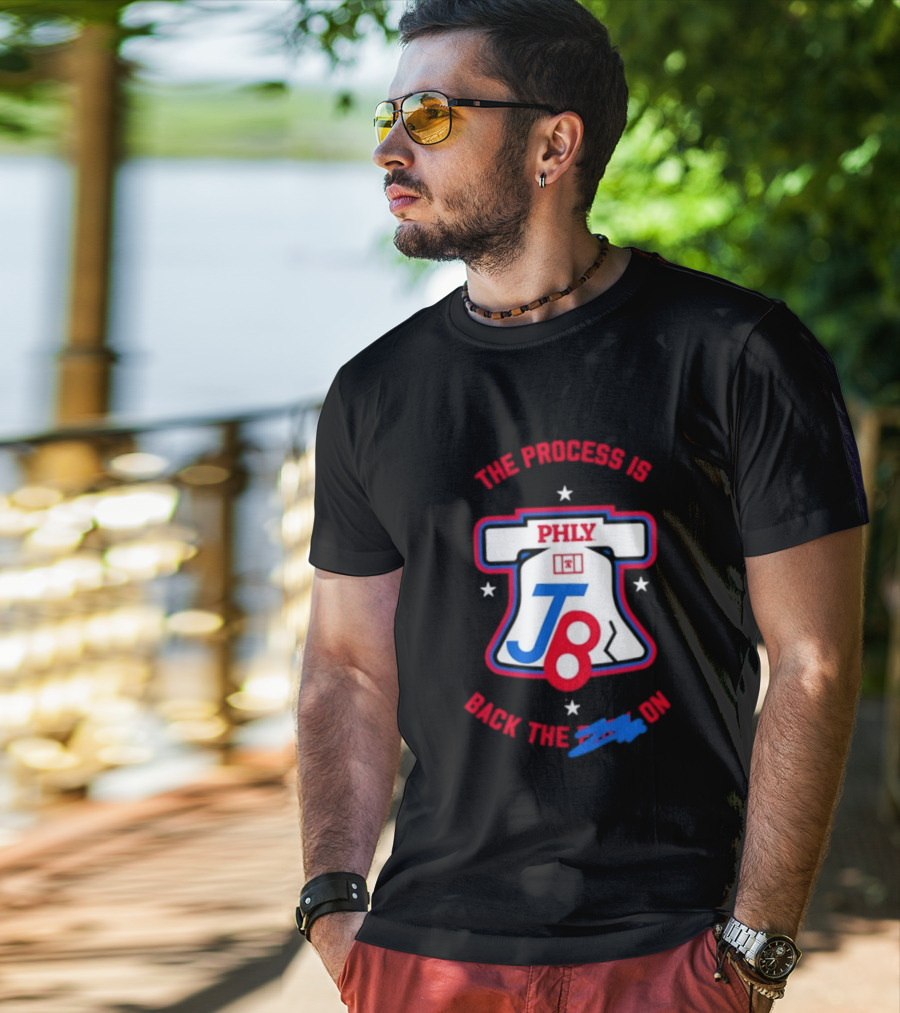 PHLY The Process Is Back Jalen Brunson Philadelphia 76ers T-Shirt