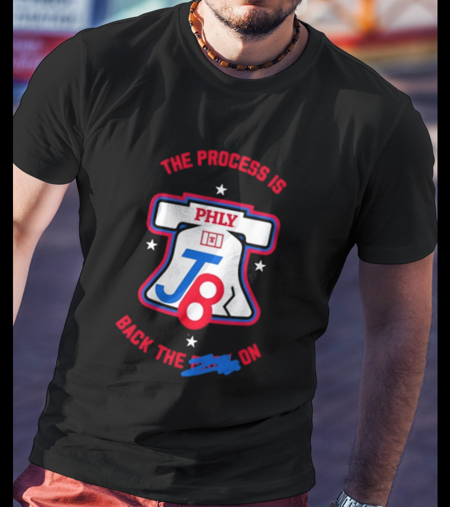 PHLY The Process Is Back Jalen Brunson Philadelphia 76ers T-Shirt