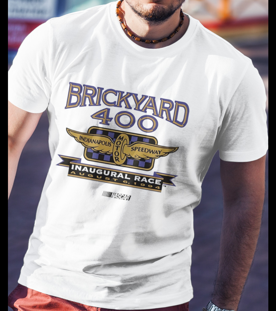 Brickyard 400 Indianapolis Motor Speedway Inaugural Race August 6 1994 NASCAR T-Shirt