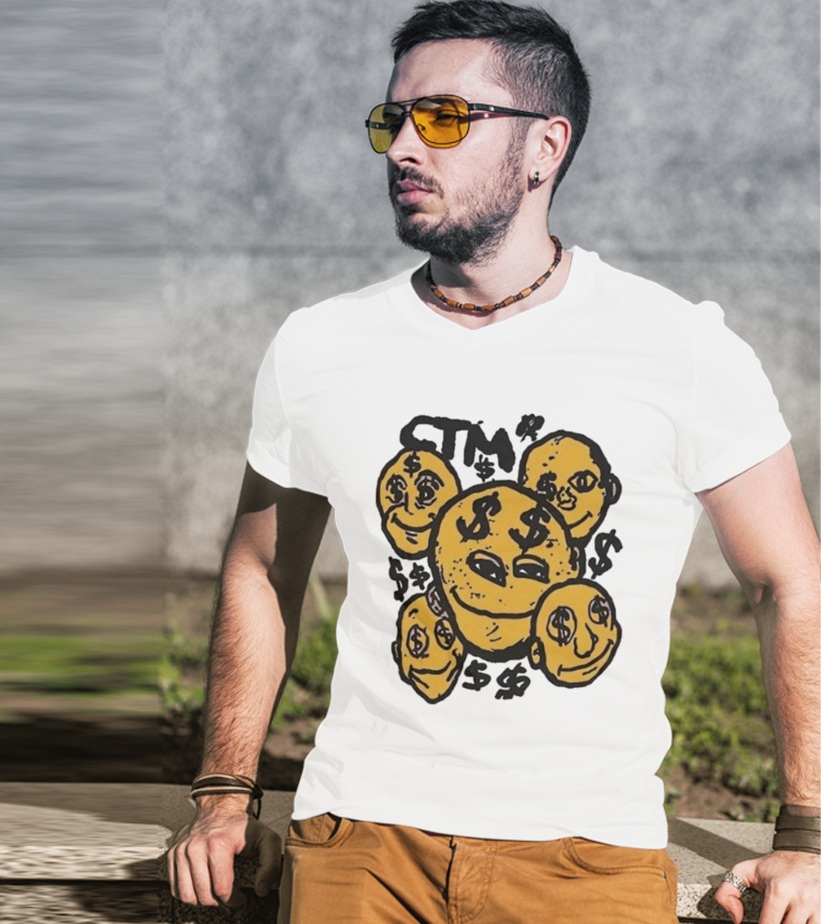 CTM Money Faces Dollar Sign Expressions T-Shirt