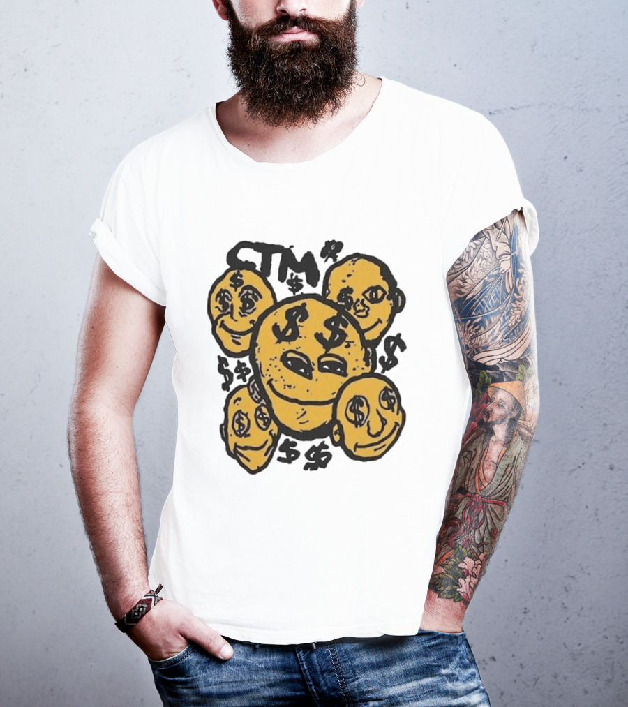 CTM Money Faces Dollar Sign Expressions T-Shirt