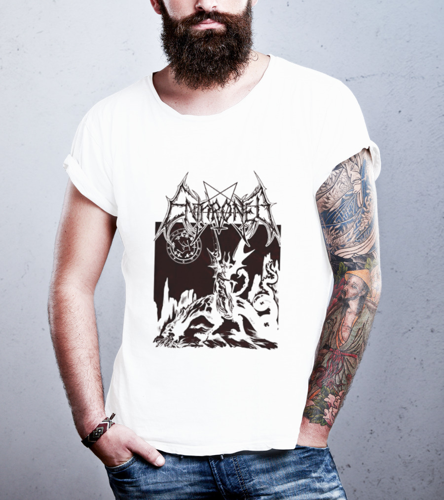 Enthroned Ashspawn Dried Blood Sand Low God's Scourge Of Defent Two Sided T-Shirt