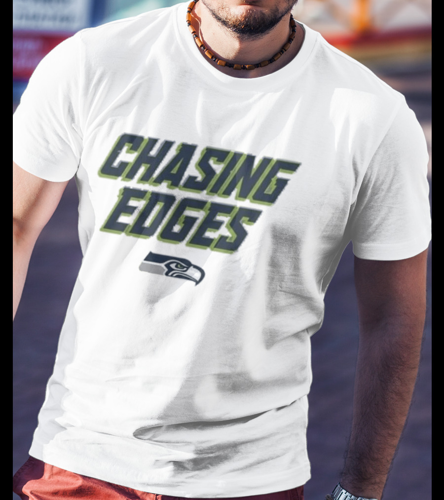 Chasing Edges Seattle Football Team Hawk T-Shirt