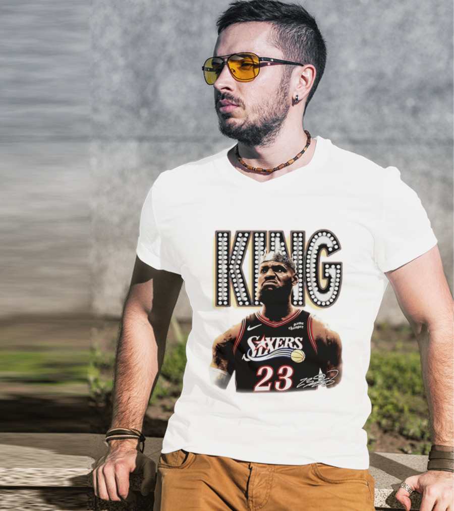 Philadelphia 76ers King James 23 Game Changer T-Shirt