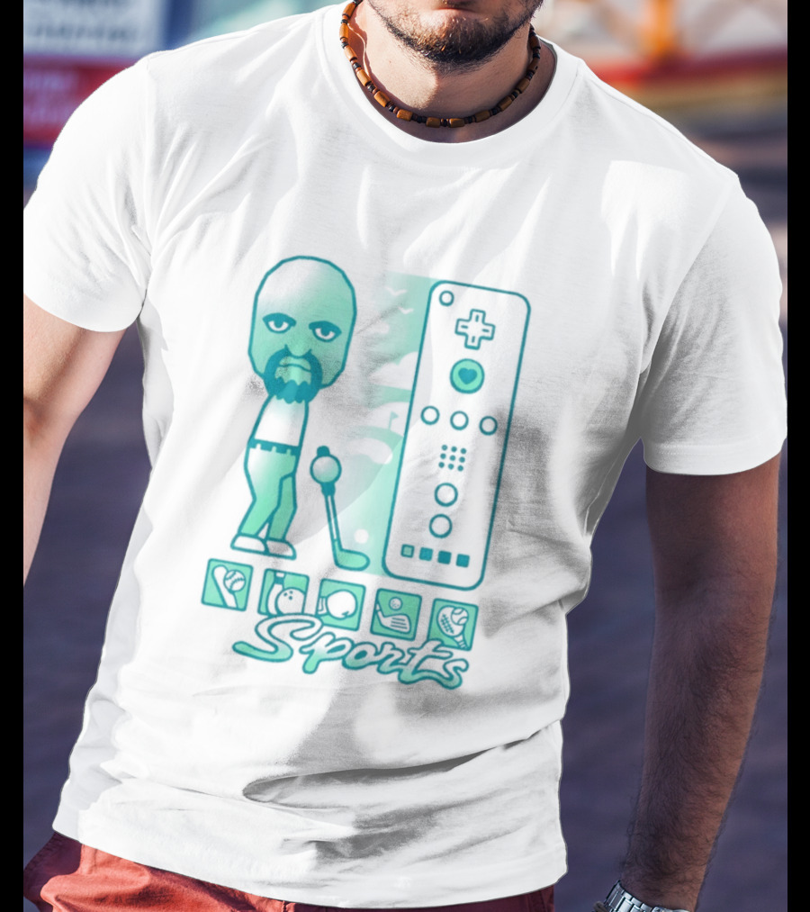 Wii Sports Matt Iconic Character Mii Brawler Bowling Champion T-Shirt
