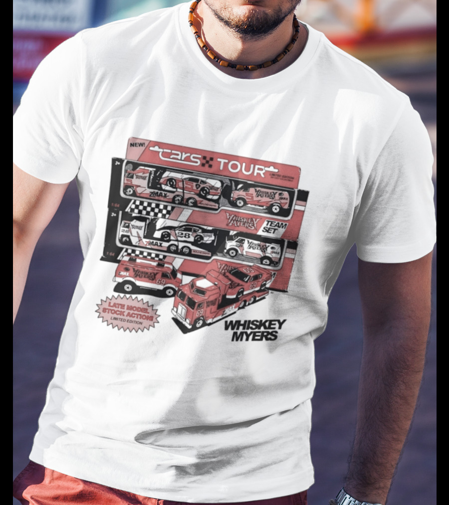 Whiskey Myers 2026 Cars Tour New Edition Racing Truck And Trailer T-Shirt