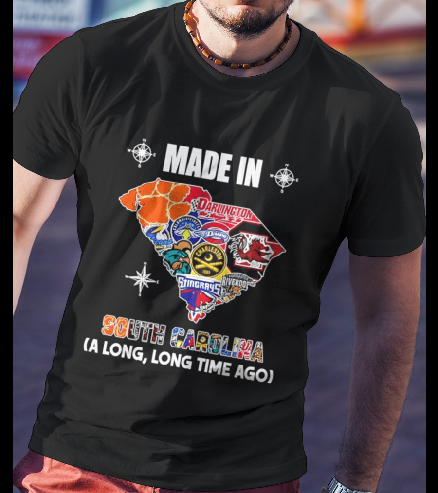 Made In South Carolina Darlington Gamecocks Stingrays A Long Long Time Ago T-Shirt