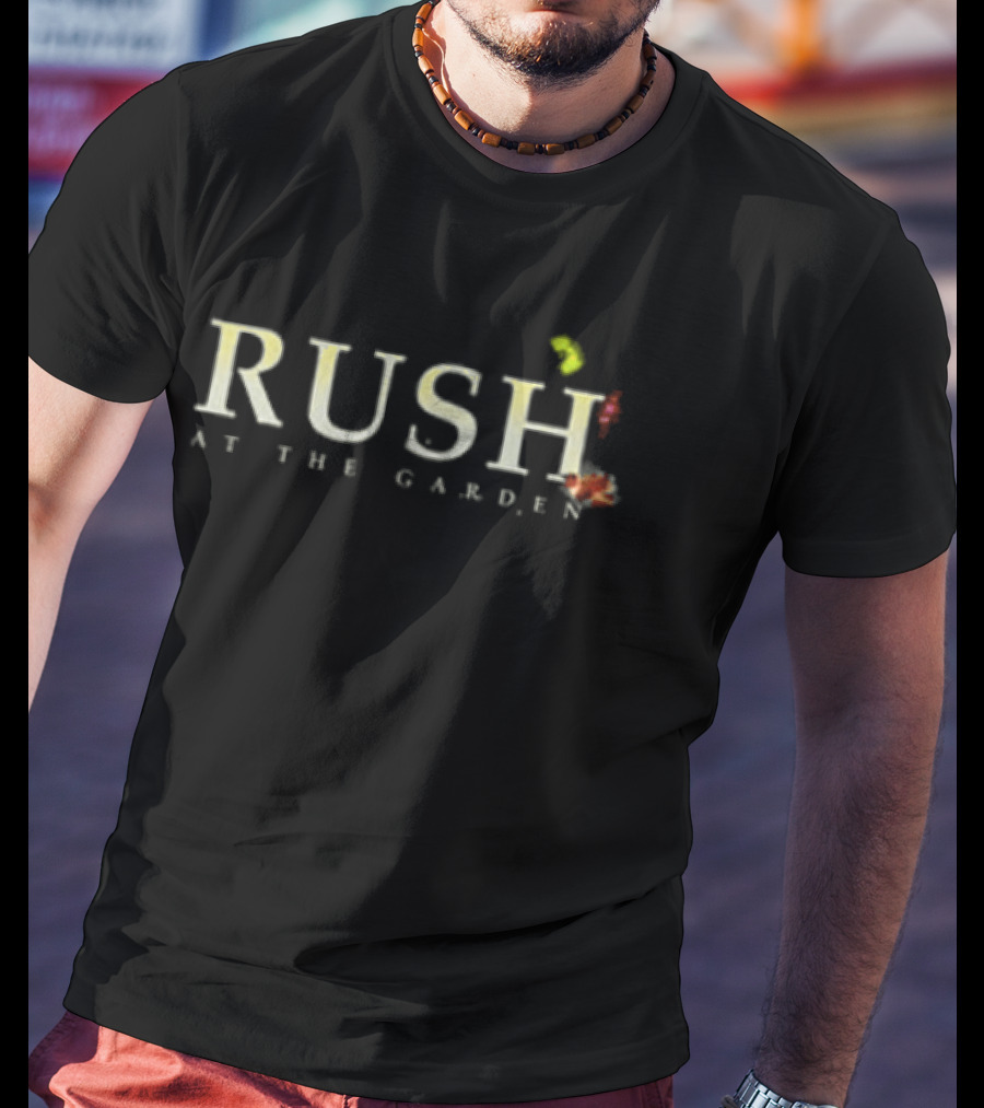Rush At The Garden Madison Square 2026 New York Event Exclusive Tour T-Shirt