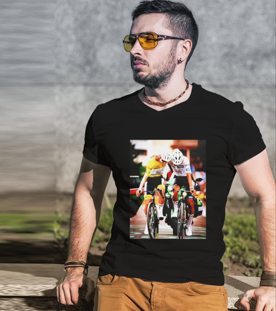 Tadej Pogacar Isaac Del Toro 2026 Tour De France Cyclist Duo T-Shirt