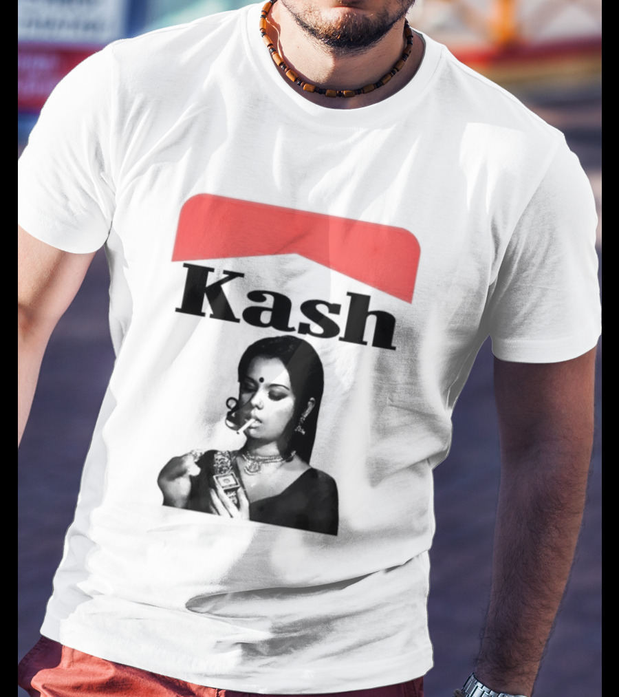 Mumtaz Kash Marlboro Iconic Red Collar T-Shirt