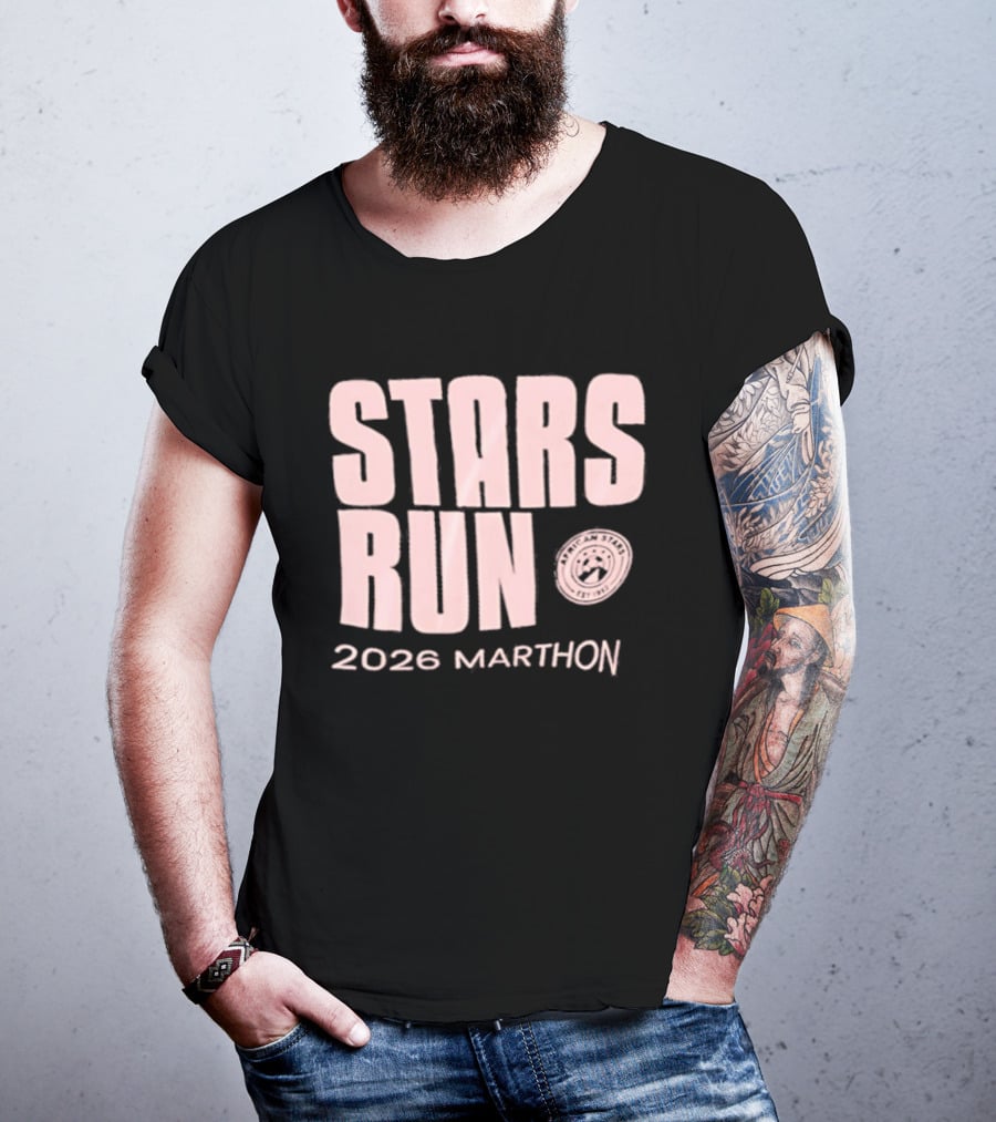 African Stars Marathon Run 2026 T-Shirt