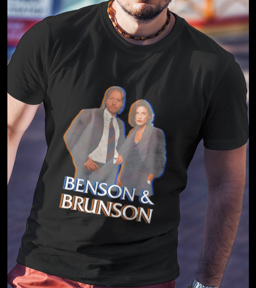 Benson And Brunson TV Show Characters T-Shirt