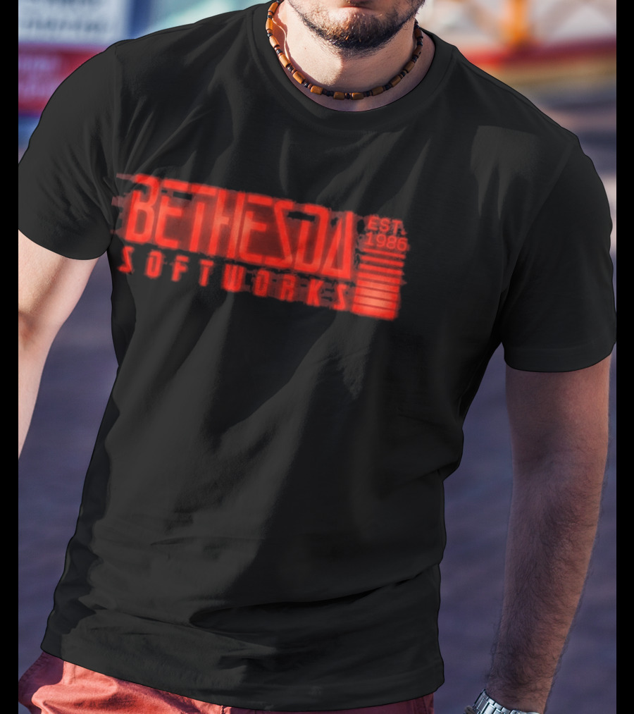 Bethesda Softworks Est 1986 Retro Gaming Nostalgia T-Shirt