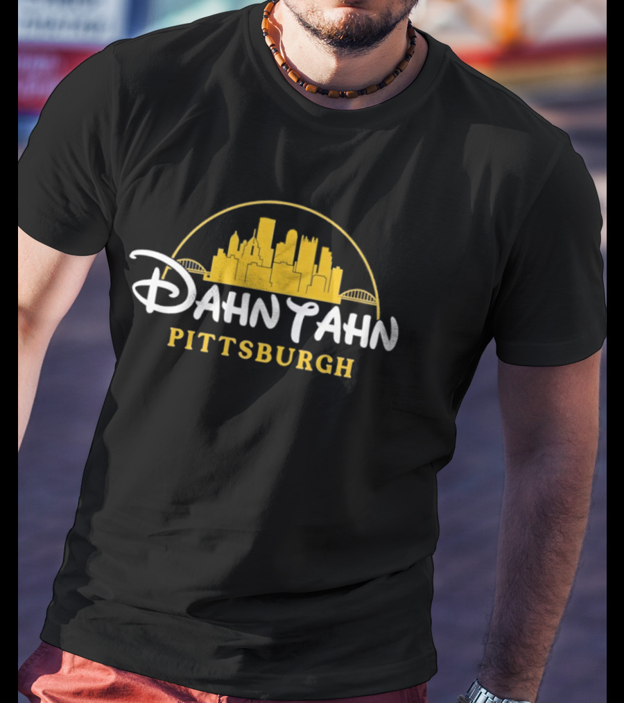 Dahntahn Pittsburgh City Skyline Magic T-Shirt