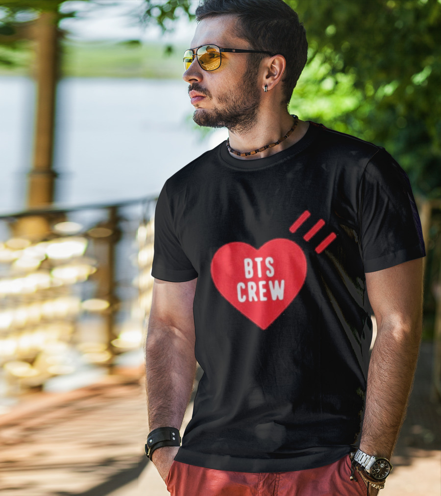 BTS Crew J Hope Human Made Custom T-Shirt