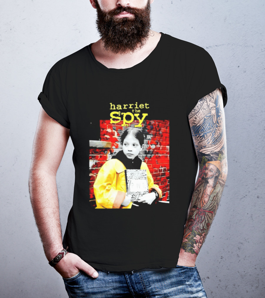 Harriet The Spy Michelle Trachtenberg Classic Yellow Raincoat Notepad T-Shirt