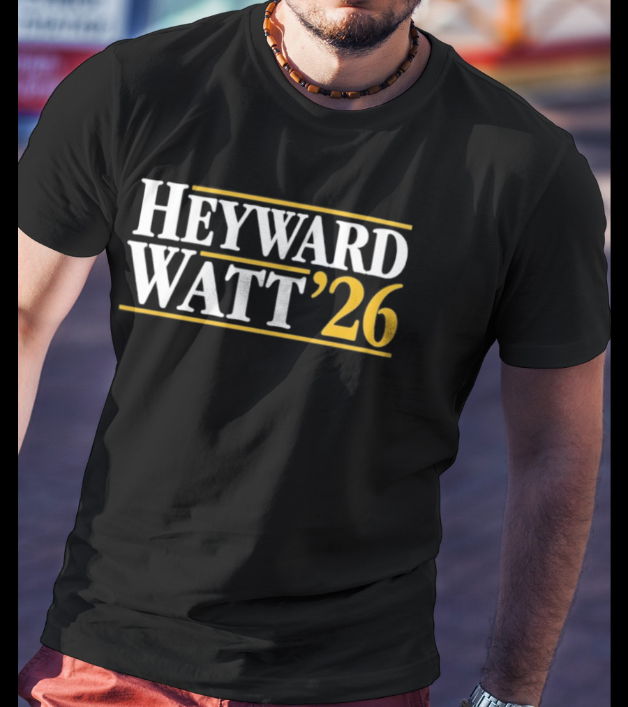Heyward Watt '26 Pittsburgh Steelers Football Fan Gear T-Shirt