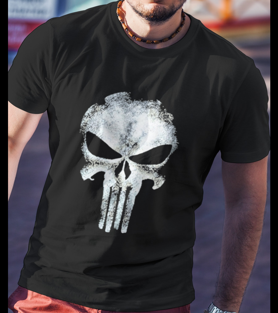 Marvel's Punisher Frank Castle Skull T-Shirt