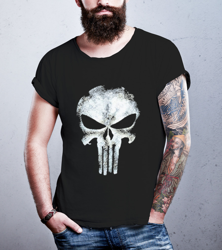 Marvel's Punisher Frank Castle Skull T-Shirt