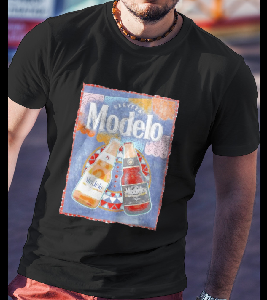 Cerveza Modelo Mexican Beer Bottles T-Shirt