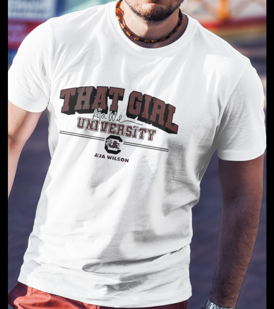 That Girl University South Carolina Gamecocks A'ja Wilson T-Shirt