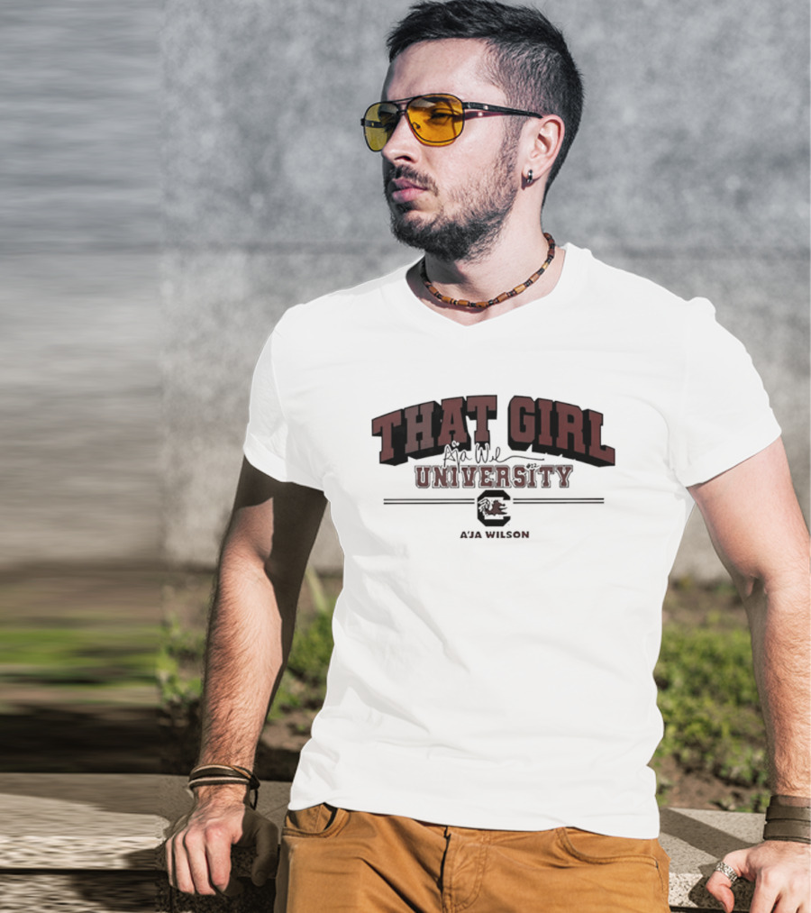 That Girl University South Carolina Gamecocks A'ja Wilson T-Shirt