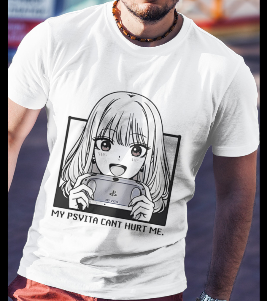 Marin Kitagawa My PS Vita Can't Hurt Me Gaming Manga Aesthetic T-Shirt