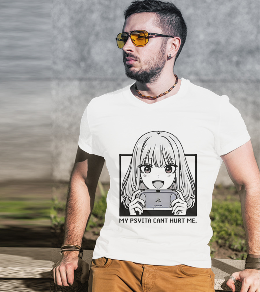 Marin Kitagawa My PS Vita Can't Hurt Me Gaming Manga Aesthetic T-Shirt