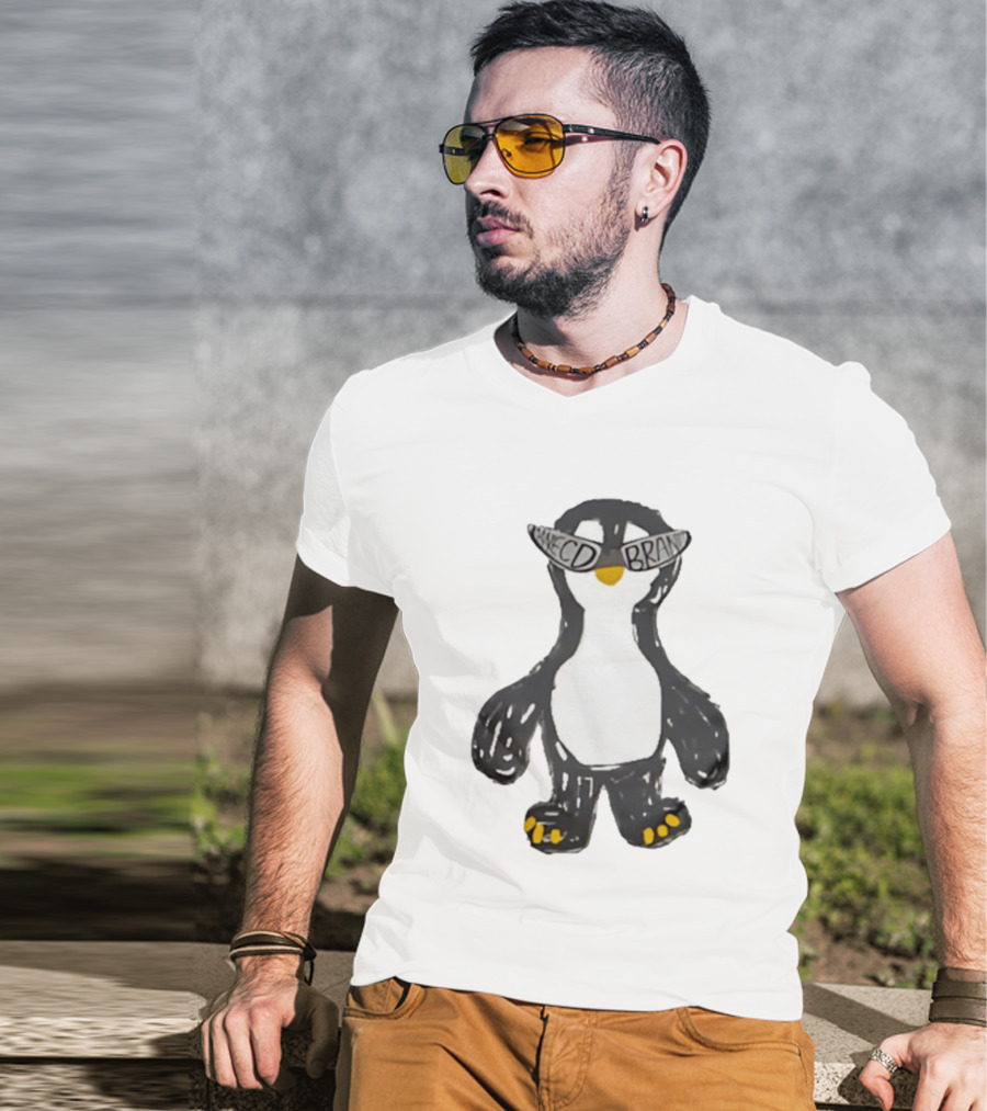 Nwankwo Kanu Enyimba FC RECD BRANCD Penguin Sunglasses T-Shirt