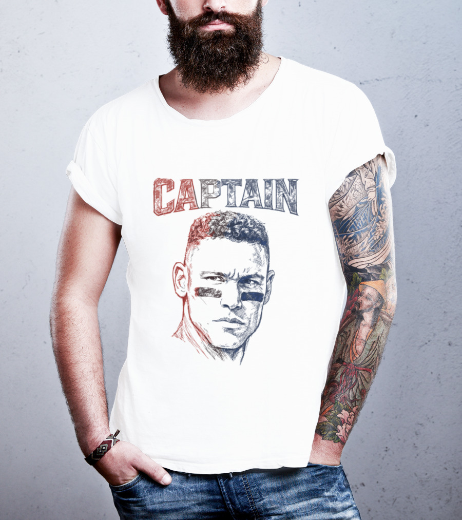Captain USA X Aaron Judge Sketch T-Shirt