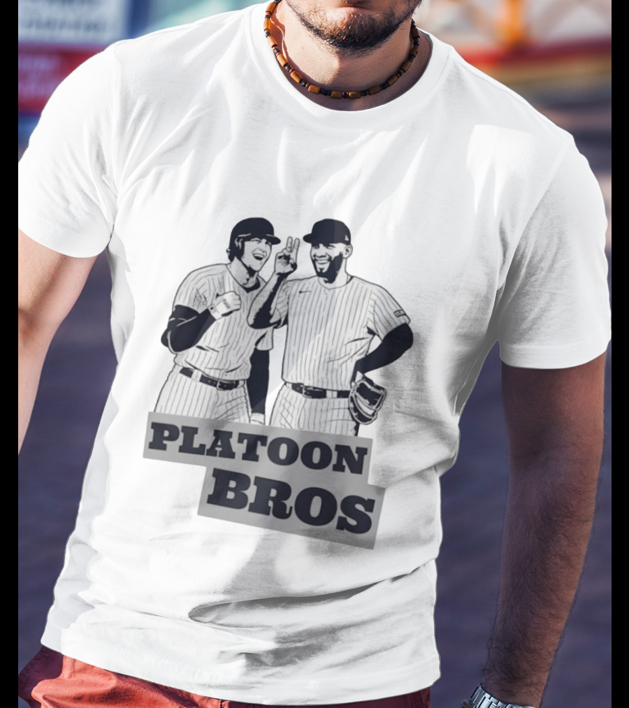 Yankees Platoon Bros Amed Rosario Ryan McMahon MLB Baseball Team T-Shirt