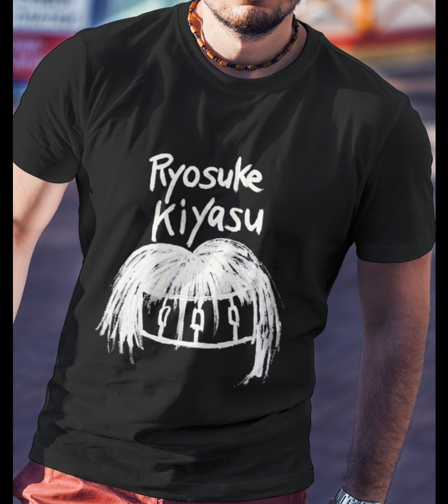 Ryosuke Kiyasu Drums Sketch With Hair T-Shirt