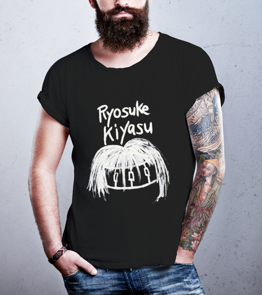 Ryosuke Kiyasu Drums Sketch With Hair T-Shirt