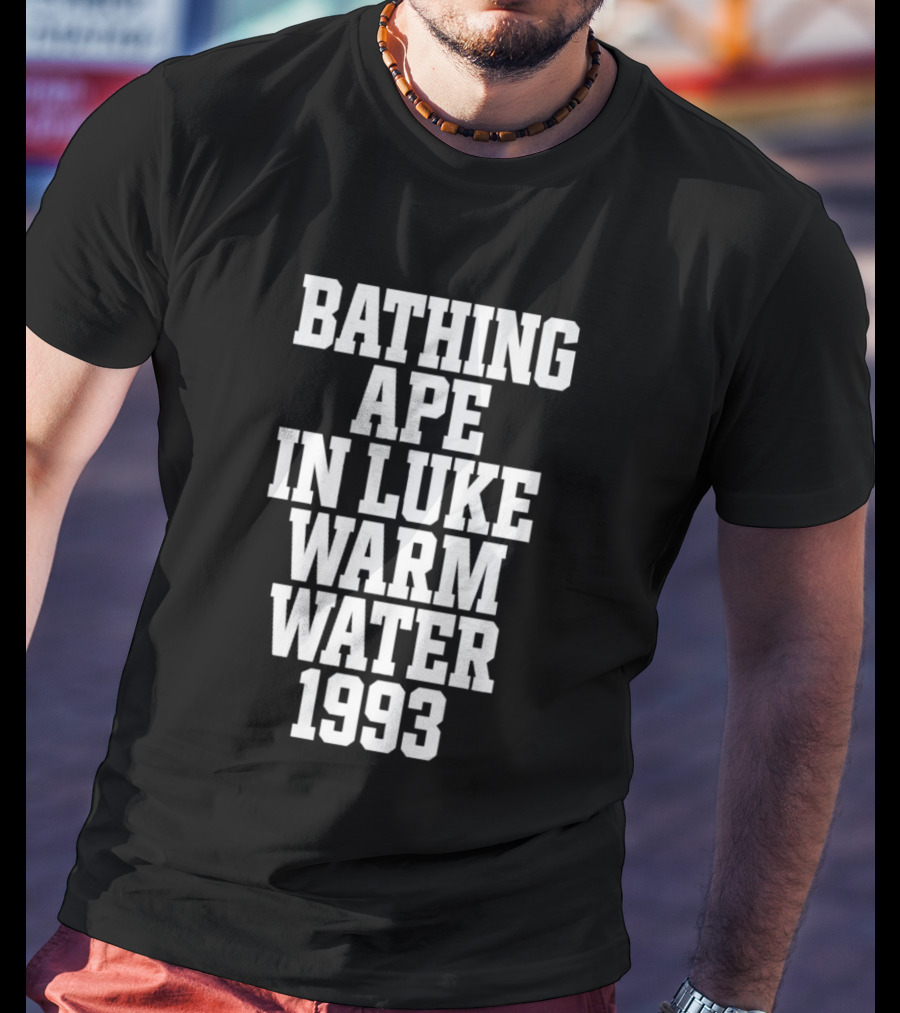 Bathing Ape In Luke Warm Water 1993 T-Shirt