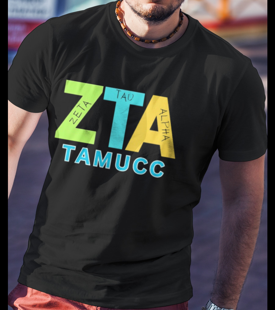 Zeta Tau Alpha TAMUCC Greek Life Sorority T-Shirt