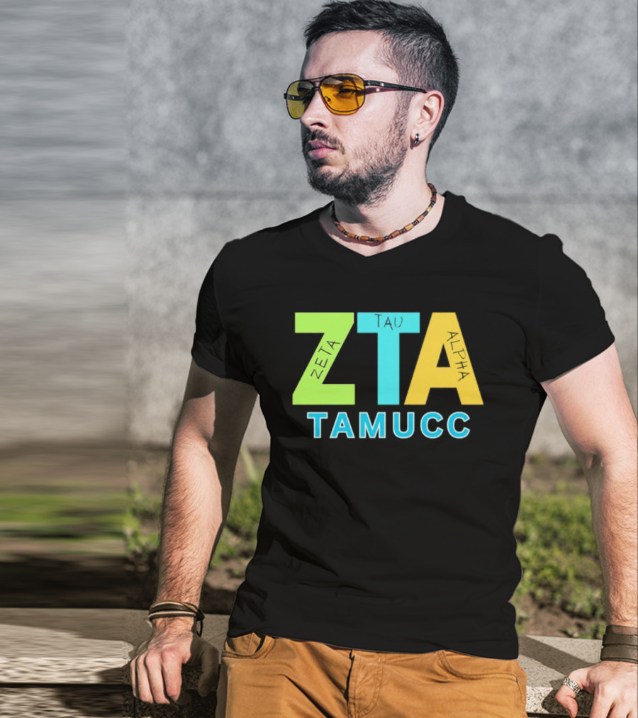 Zeta Tau Alpha TAMUCC Greek Life Sorority T-Shirt