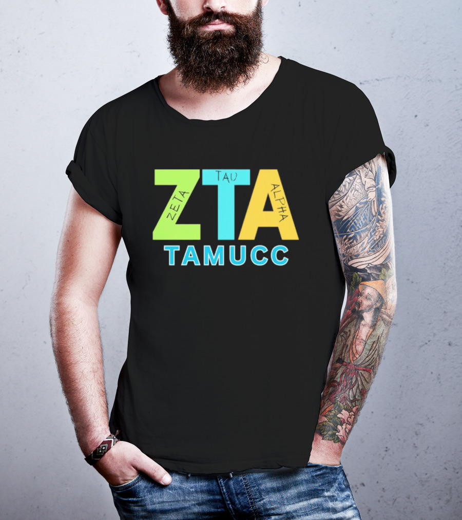 Zeta Tau Alpha TAMUCC Greek Life Sorority T-Shirt