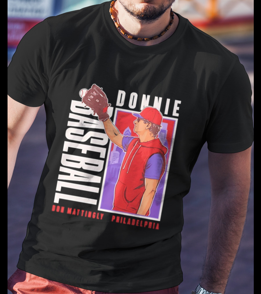 Don Mattingly Donnie Baseball Philadelphia Sports T-Shirt