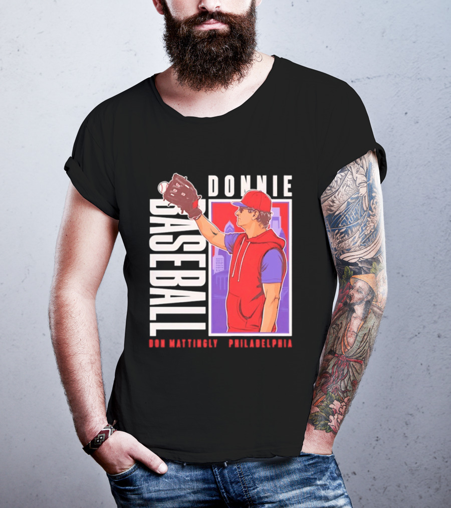 Don Mattingly Donnie Baseball Philadelphia Sports T-Shirt