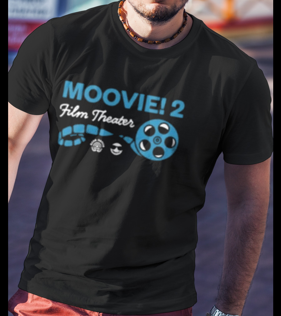 Moovie! 2 Film Theater Cinema Experience P Lo T-Shirt