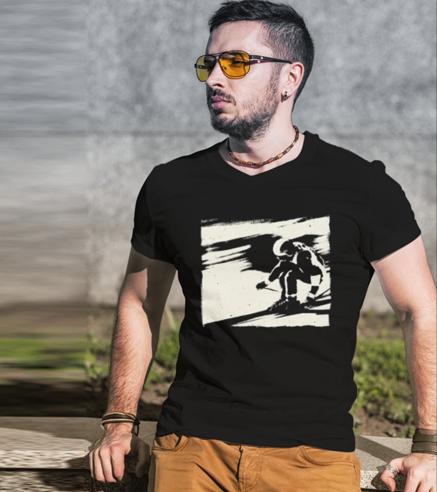 The Chemical Brothers Loops Of Fury Neon Surfer Psychedelic Vibe T-Shirt
